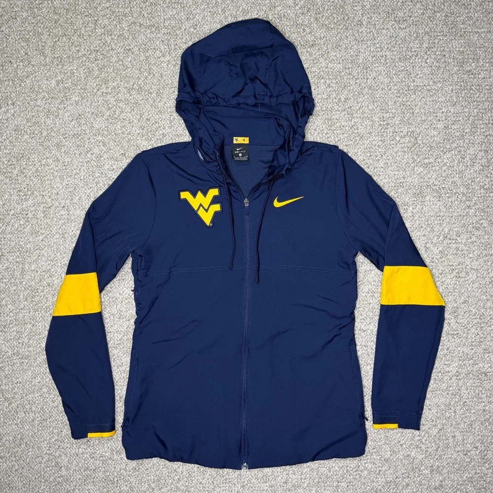 WVU Nike Dri-Fit track jacket